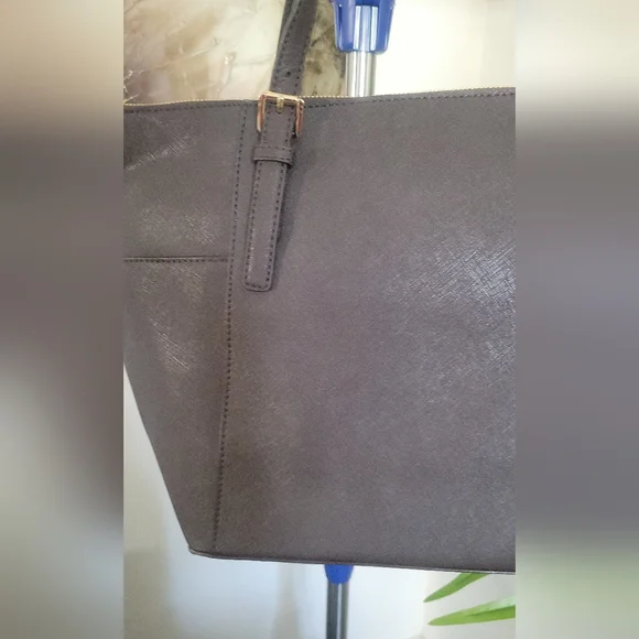 Michael Kors Dark Brown Tote Bag - Picture 5 of 16